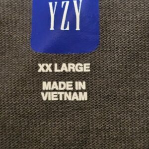 YZY Brown XX Large Shirt